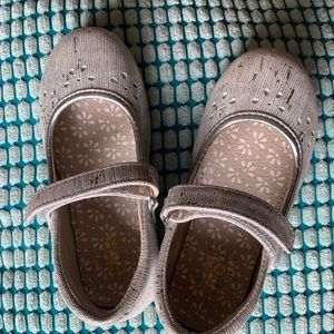 See Kai Run girls metallic shoes